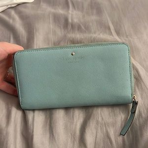 Blue Kate spade wallet